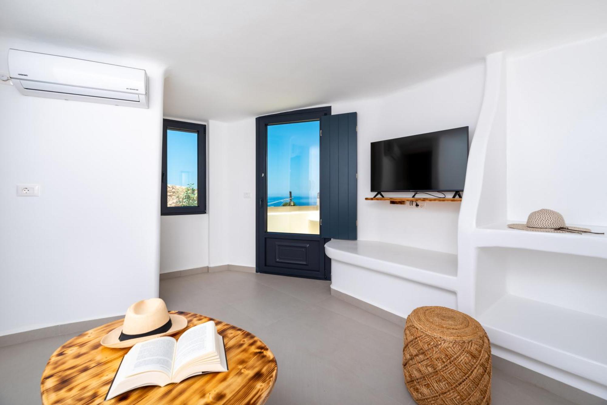 Deep Cave Suites Kontochori ثيرا المظهر الخارجي الصورة