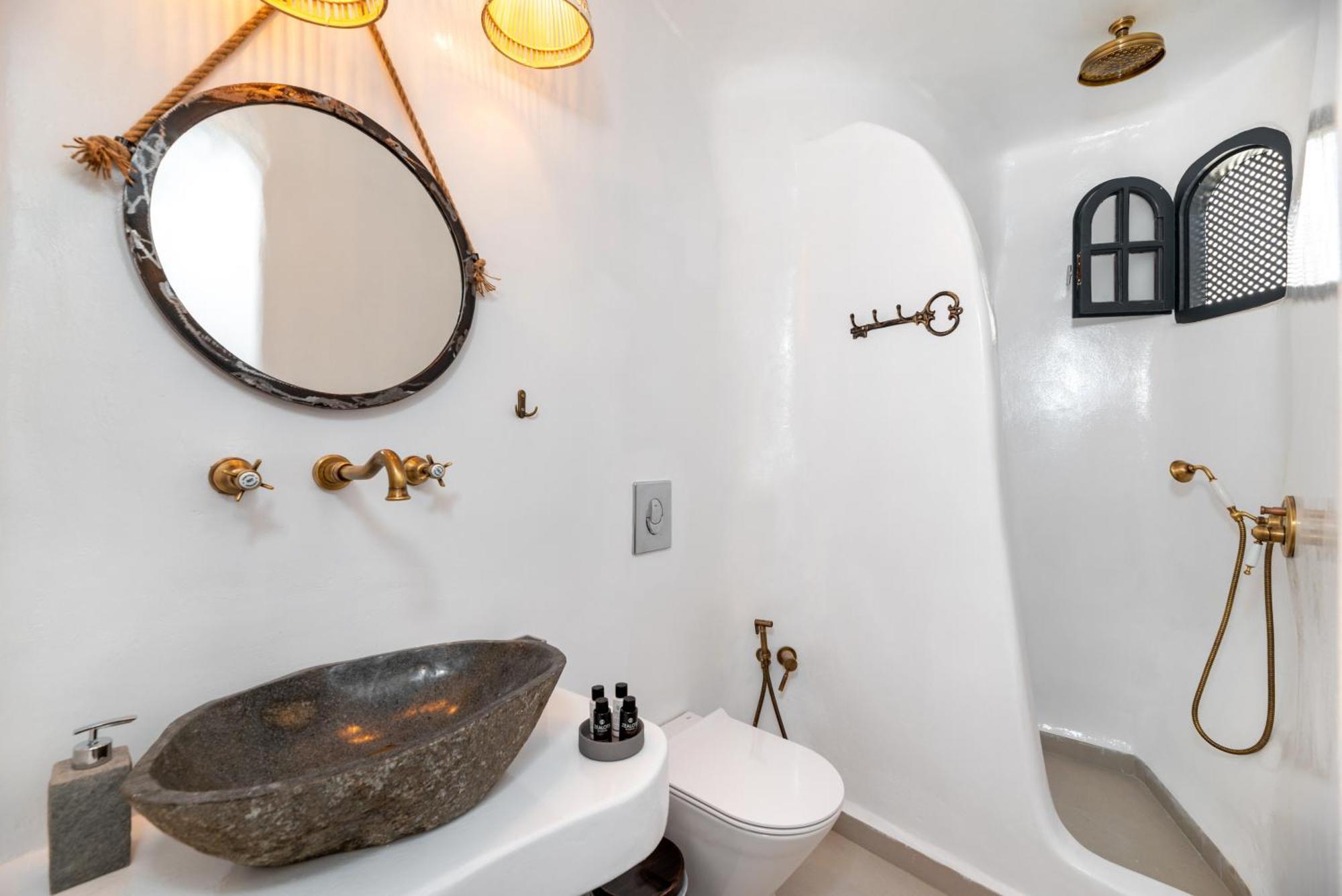 Deep Cave Suites Kontochori ثيرا المظهر الخارجي الصورة