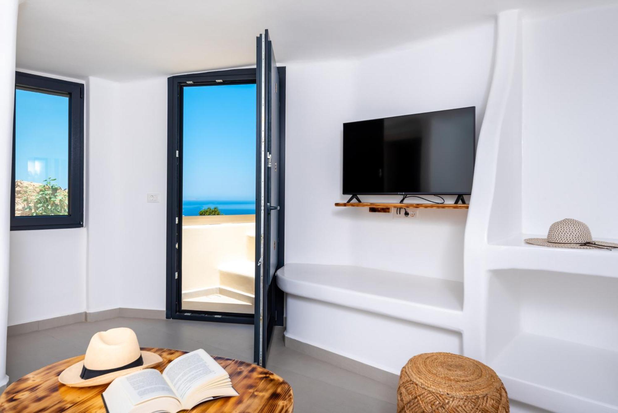 Deep Cave Suites Kontochori ثيرا المظهر الخارجي الصورة