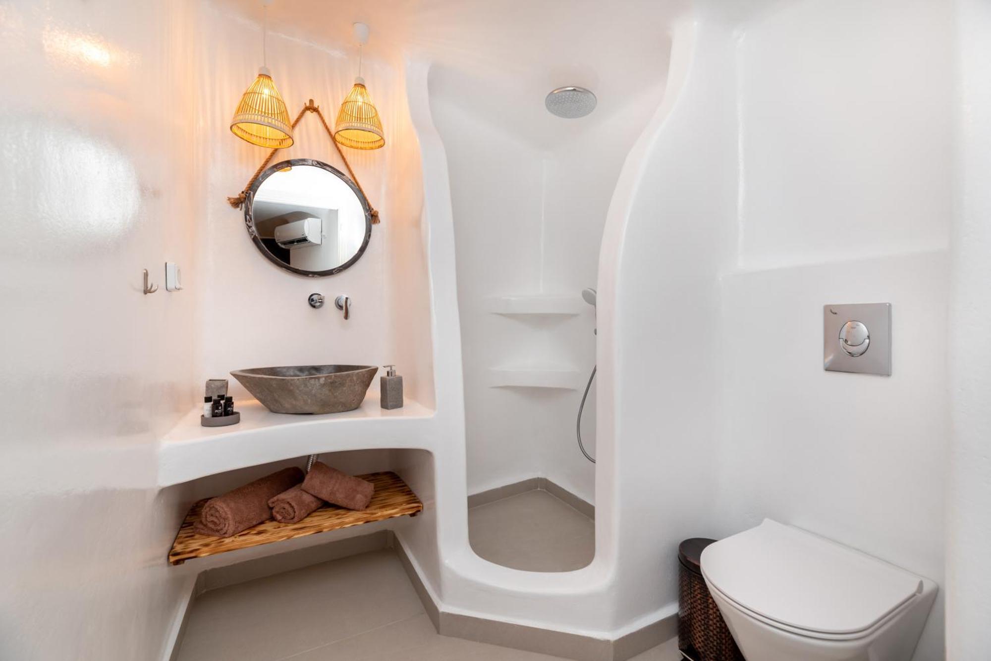 Deep Cave Suites Kontochori ثيرا المظهر الخارجي الصورة
