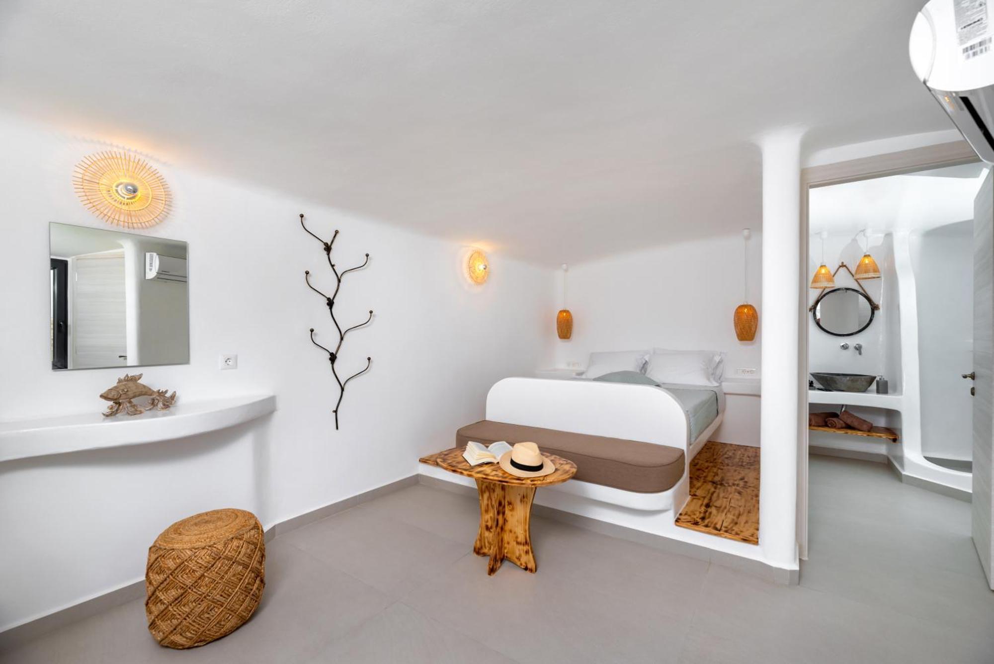 Deep Cave Suites Kontochori ثيرا المظهر الخارجي الصورة