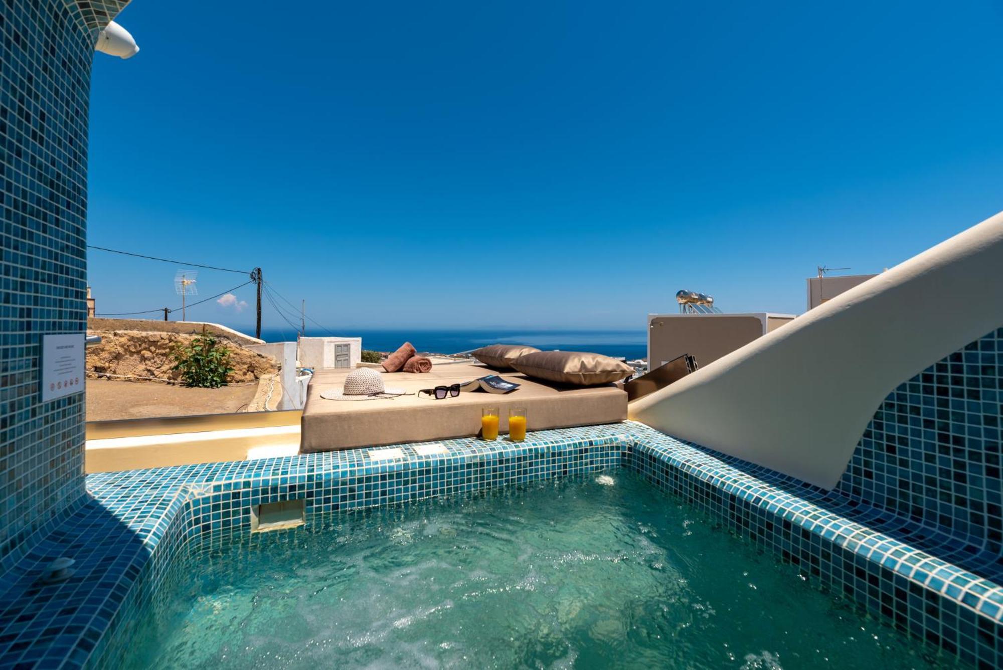 Deep Cave Suites Kontochori ثيرا المظهر الخارجي الصورة
